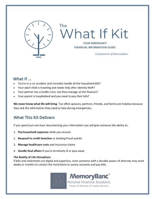 What If Kit - 2025